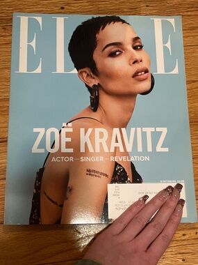 elle Zoe Kravitz magazine